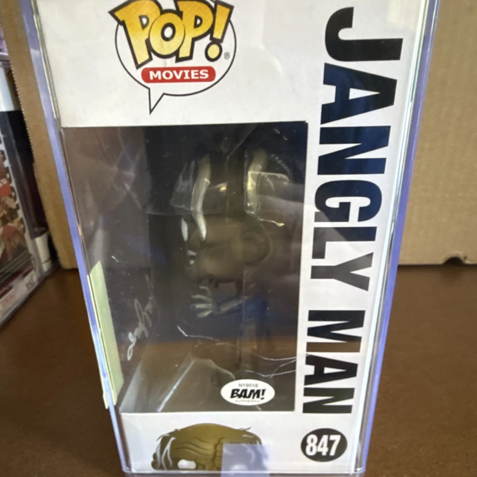 Troy James — Funko Pop Jangly Man Signed by Troy James Scary Stories BAM Horror COA, изображение 5