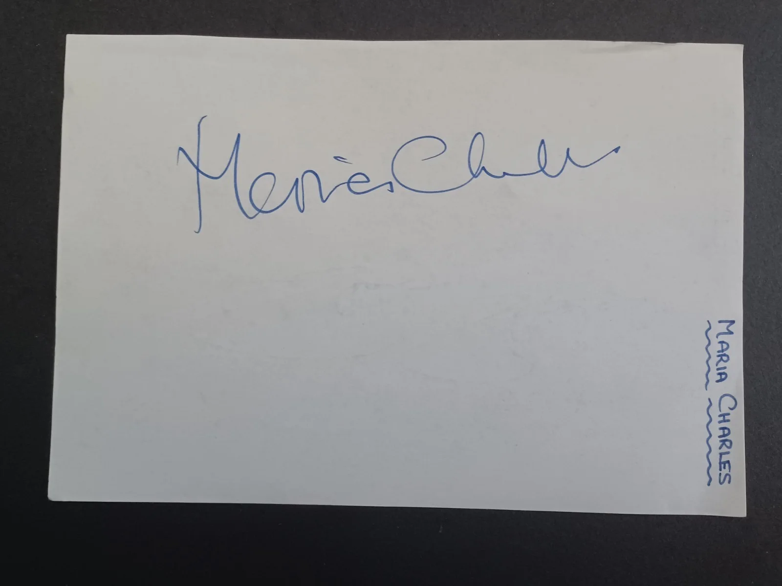 Sheila Steafel (d. 2019) & Maria Charles (d. 2023) Signed Album Page - Actresses, изображение 2