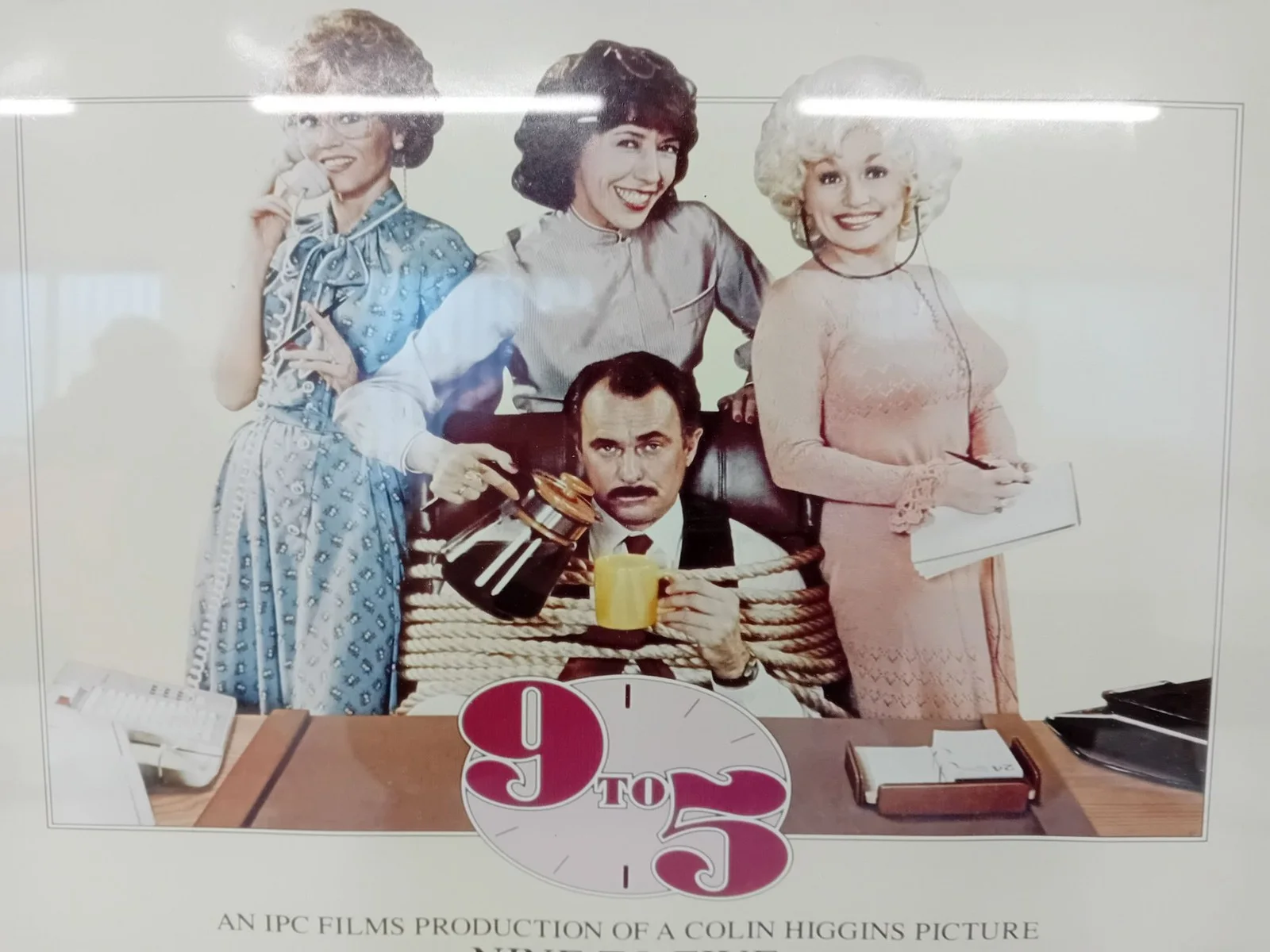 9 To 5 Movie Poster Reproduction Framed Film Memorabilia Drama - K731*, изображение 4