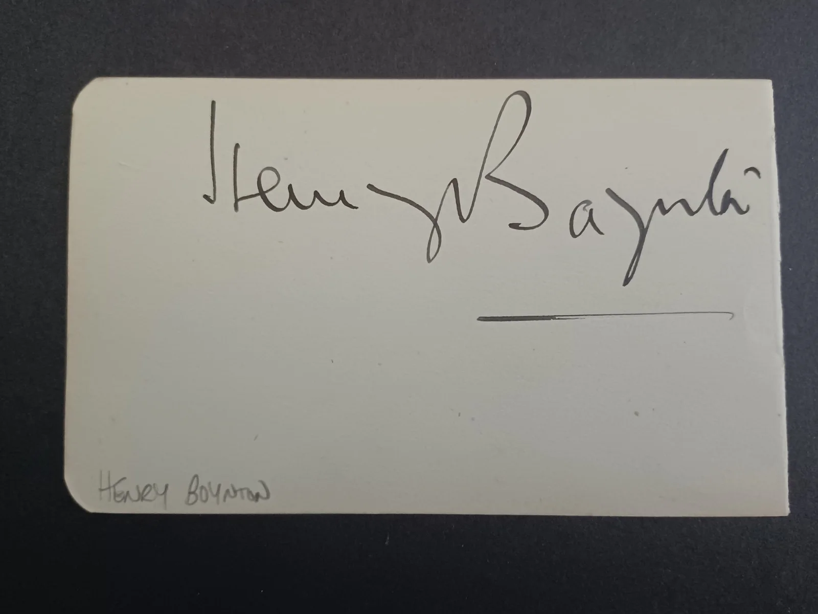 Bernard Guest & Henry Boynton Signed Album Page - 1920s Theatre Actors, изображение 2