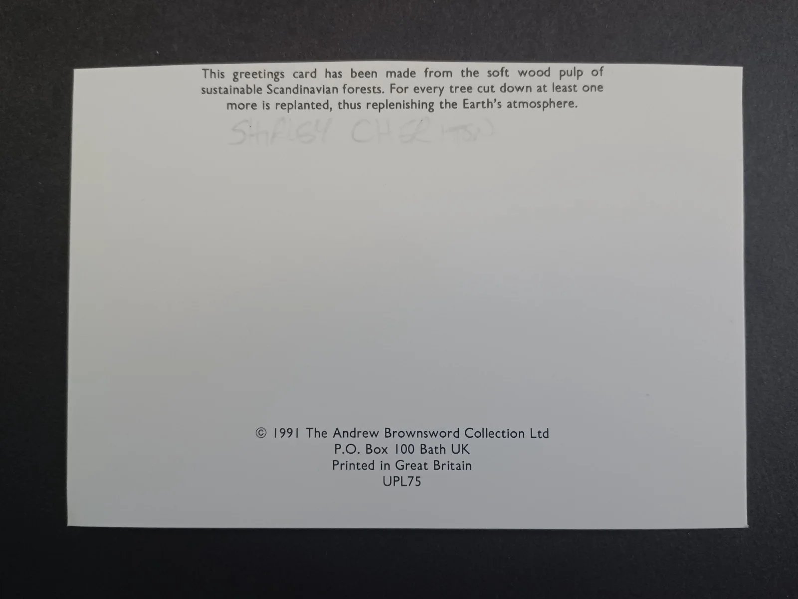 Shirley Cheriton Signed Paper - EastEnders, Grace & Favour, изображение 2