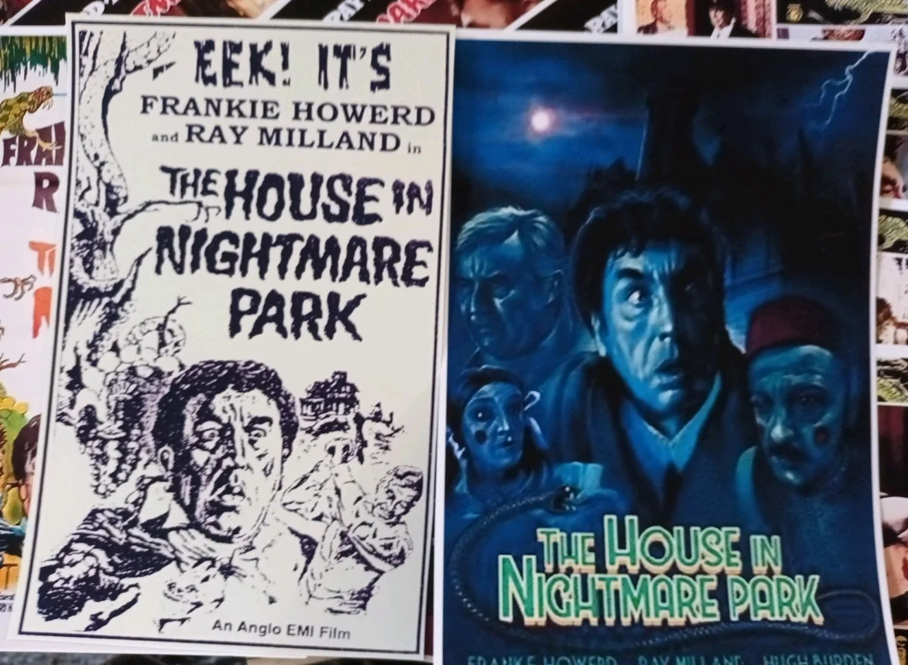 The House In Nightmare Park. 24 Lobby Cards & 5 Art Cards. All 7x5ins. New., изображение 4