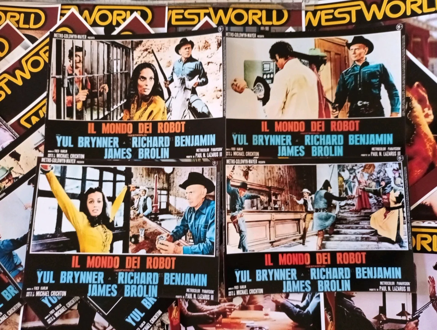 Westworld. 26 (2 Sets) Glossy Unofficial 6x5ins Lobby Cards. New., изображение 2