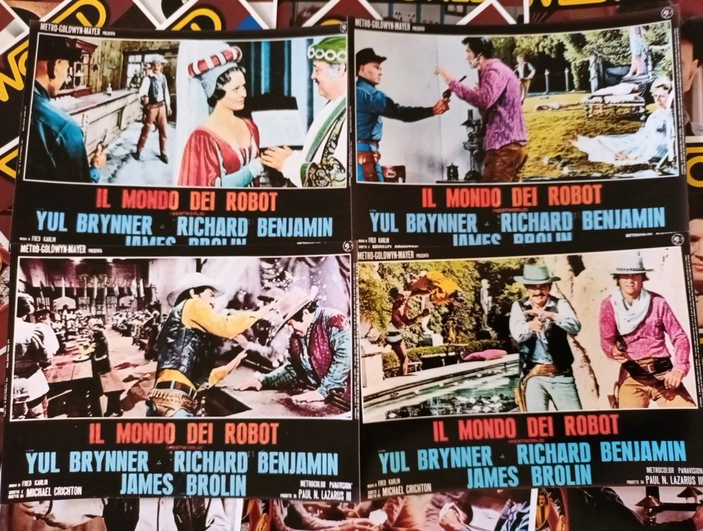 Westworld. 26 (2 Sets) Glossy Unofficial 6x5ins Lobby Cards. New., изображение 3