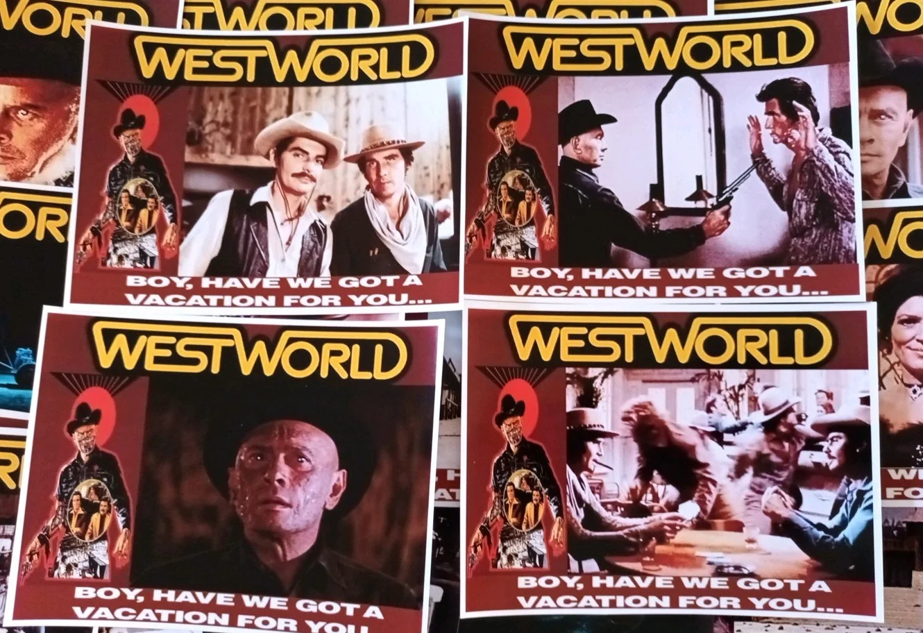 Westworld. 26 (2 Sets) Glossy Unofficial 6x5ins Lobby Cards. New., изображение 5