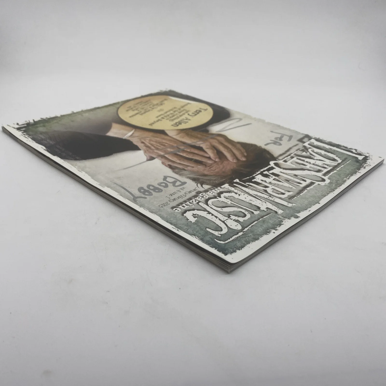 Terry Allen Signed Autographed Lone Star Music Magazine With Provenance, изображение 5