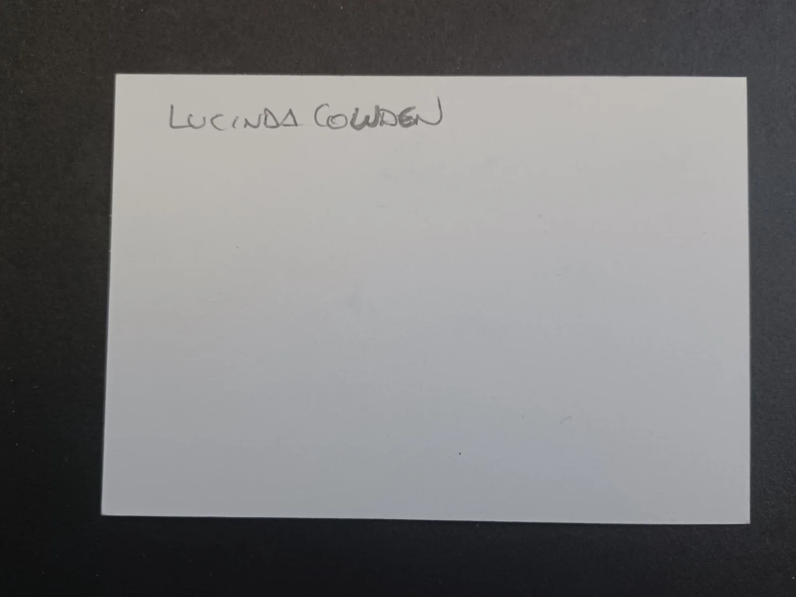 Lucinda Cowden Signed Card - Neighbours, The Koala Brothers, image 2