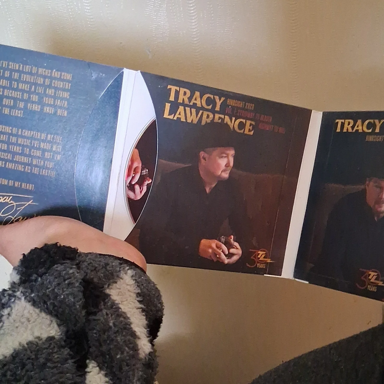 Tracy Lawrence 30 Years Autographed Original Country Music CD., image 4