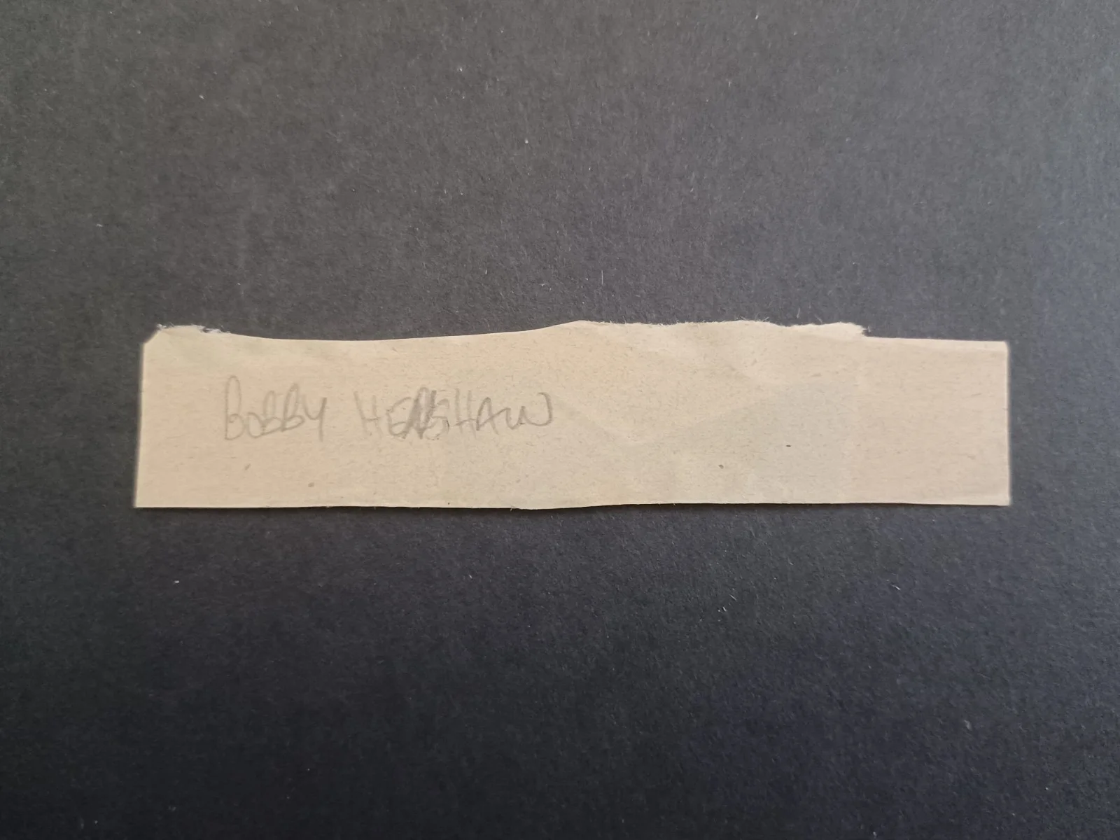 Bobby "Uke" Henshaw (d. 1969) Signed Cut-Vaudeville Entertainer, Singer, Ukulele, image 2