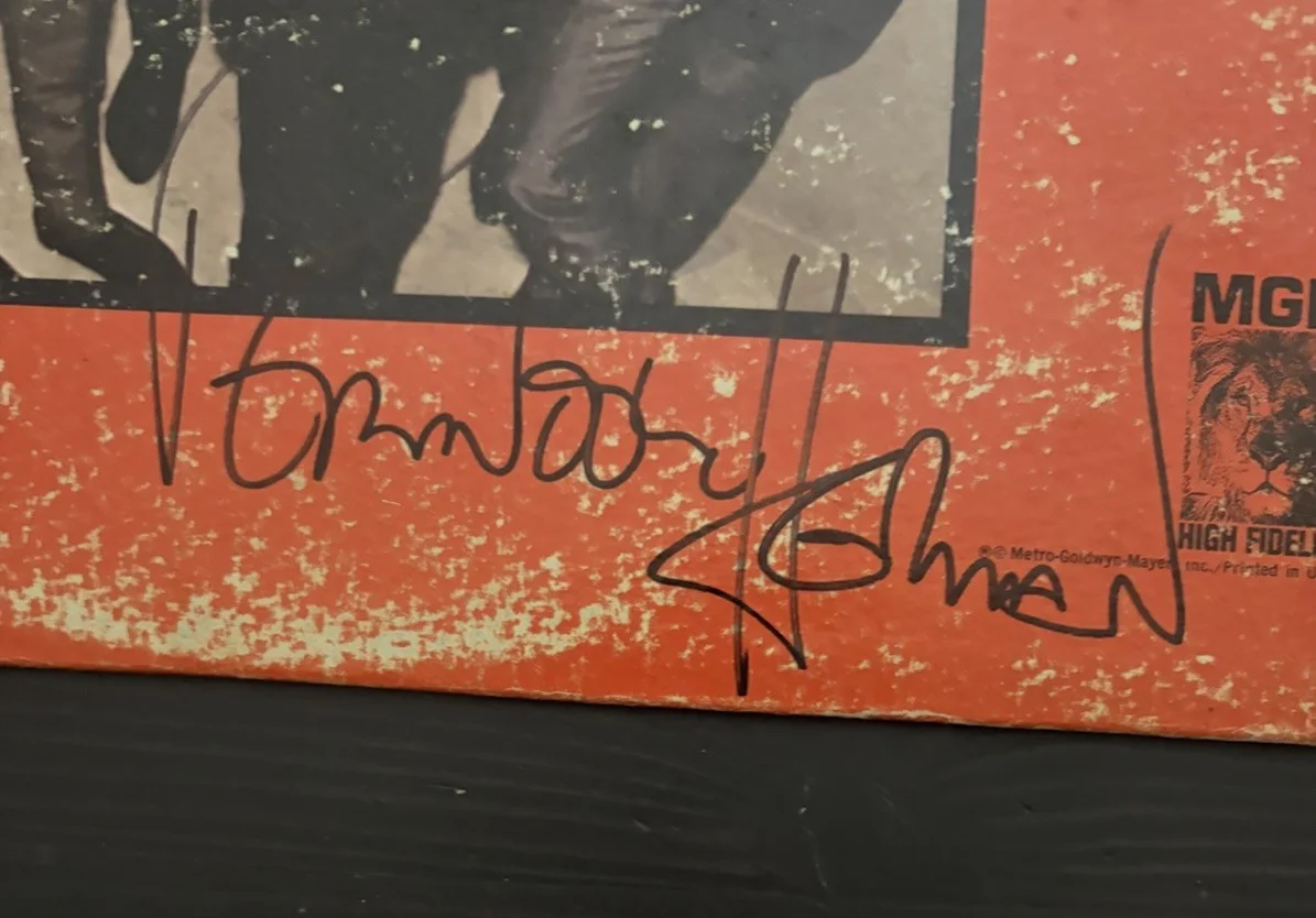 Peter Noone Signed Self Titled LP Autographed, image 2