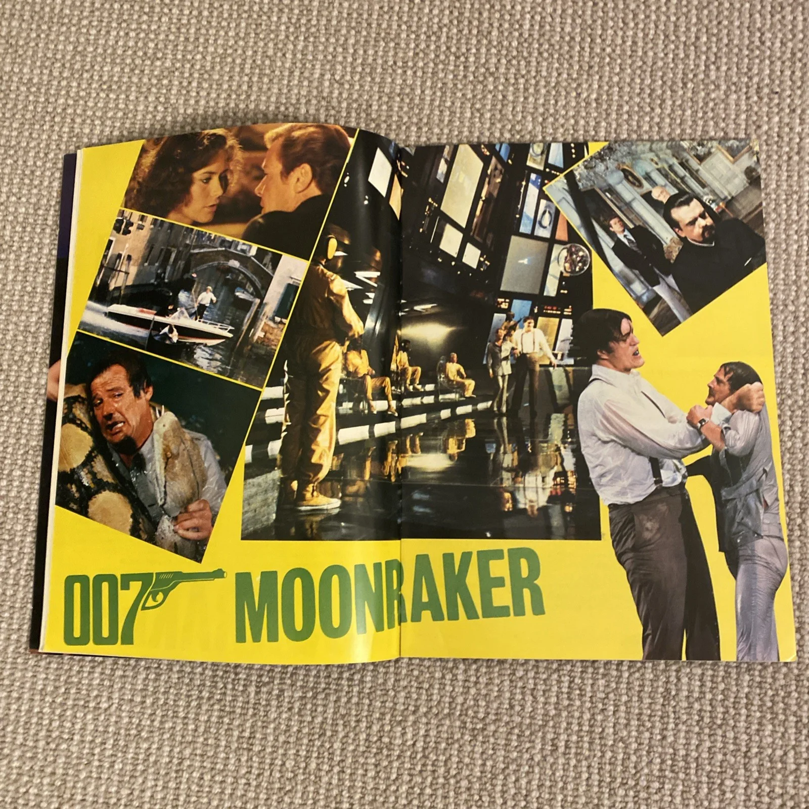 JAMES BOND 007 ORIGINAL JAPANESE MOONRAKER FILM BROCHURE 1979, изображение 5