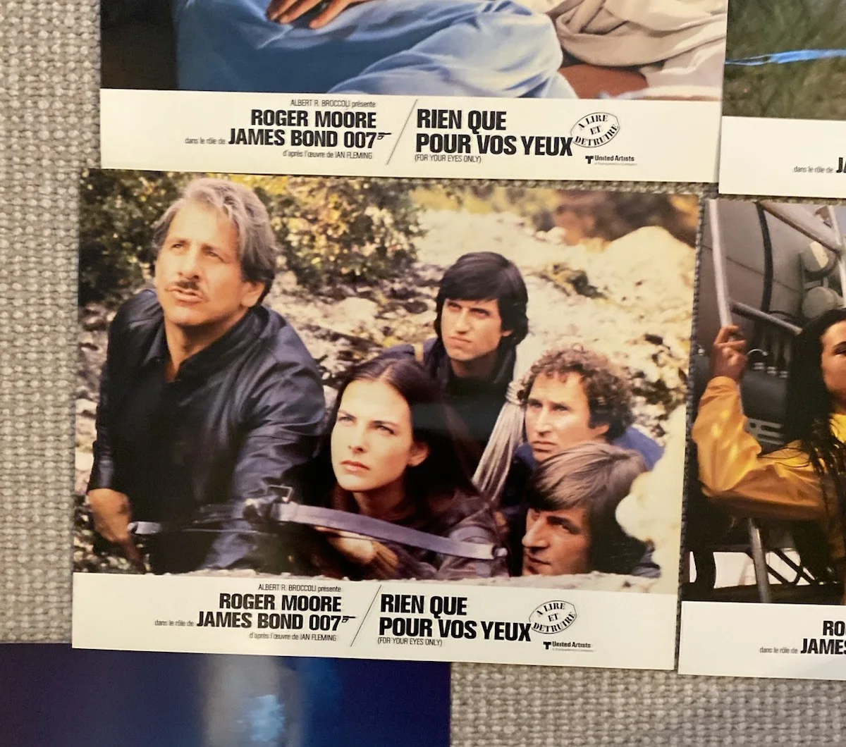 JAMES BOND - FOR YOUR EYES ONLY-RIEN QUE POUR VOS VOUS FRENCH LOBBY CARDS All 16, изображение 3