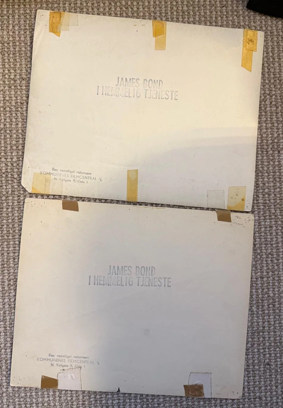 James Bond 007 ON HER MAJESTY’S SECRET SERVICE 2 Original Stills / L.Card 1969, изображение 5