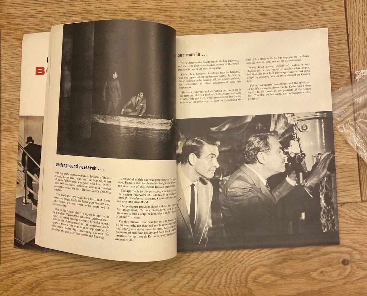 James Bond 007 - James Bond In Focus Covering Dr No To Goldfinger Like New 1964, изображение 3