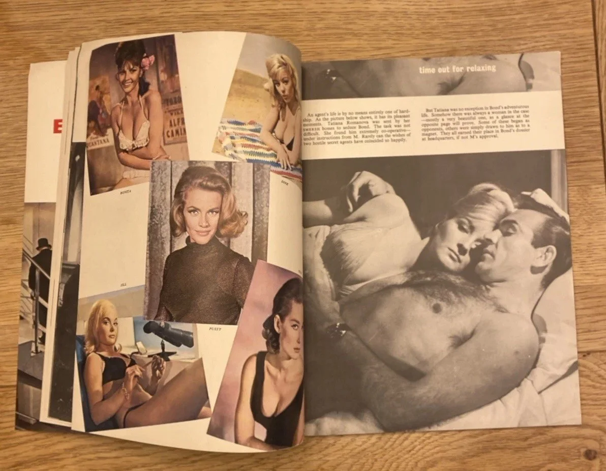 James Bond 007 - James Bond In Focus Covering Dr No To Goldfinger Like New 1964, изображение 5