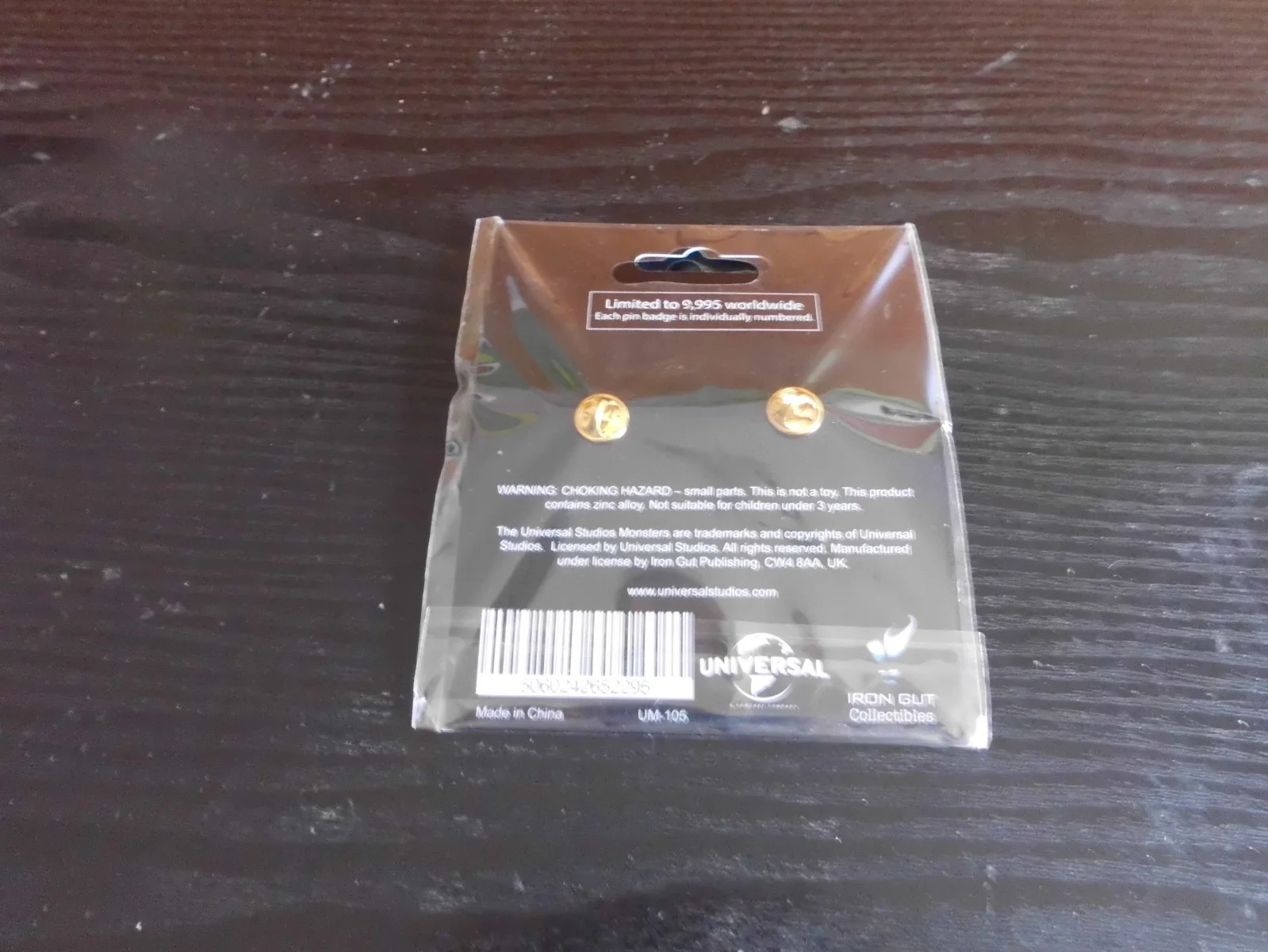 Universal Monsters Limited Edition Pin Badge Set - Frankenstein & The Mummy, изображение 2