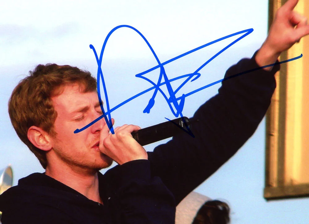 ASHER ROTH — Asher Roth signed Auto 8x10 Photo RAPPER Proof j EMINEM I Love College ACOA COA, изображение 4