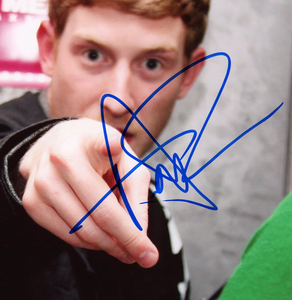 ASHER ROTH — Asher Roth signed Auto 8x10 Photo RAPPER Proof f EMINEM I Love College ACOA COA, изображение 4