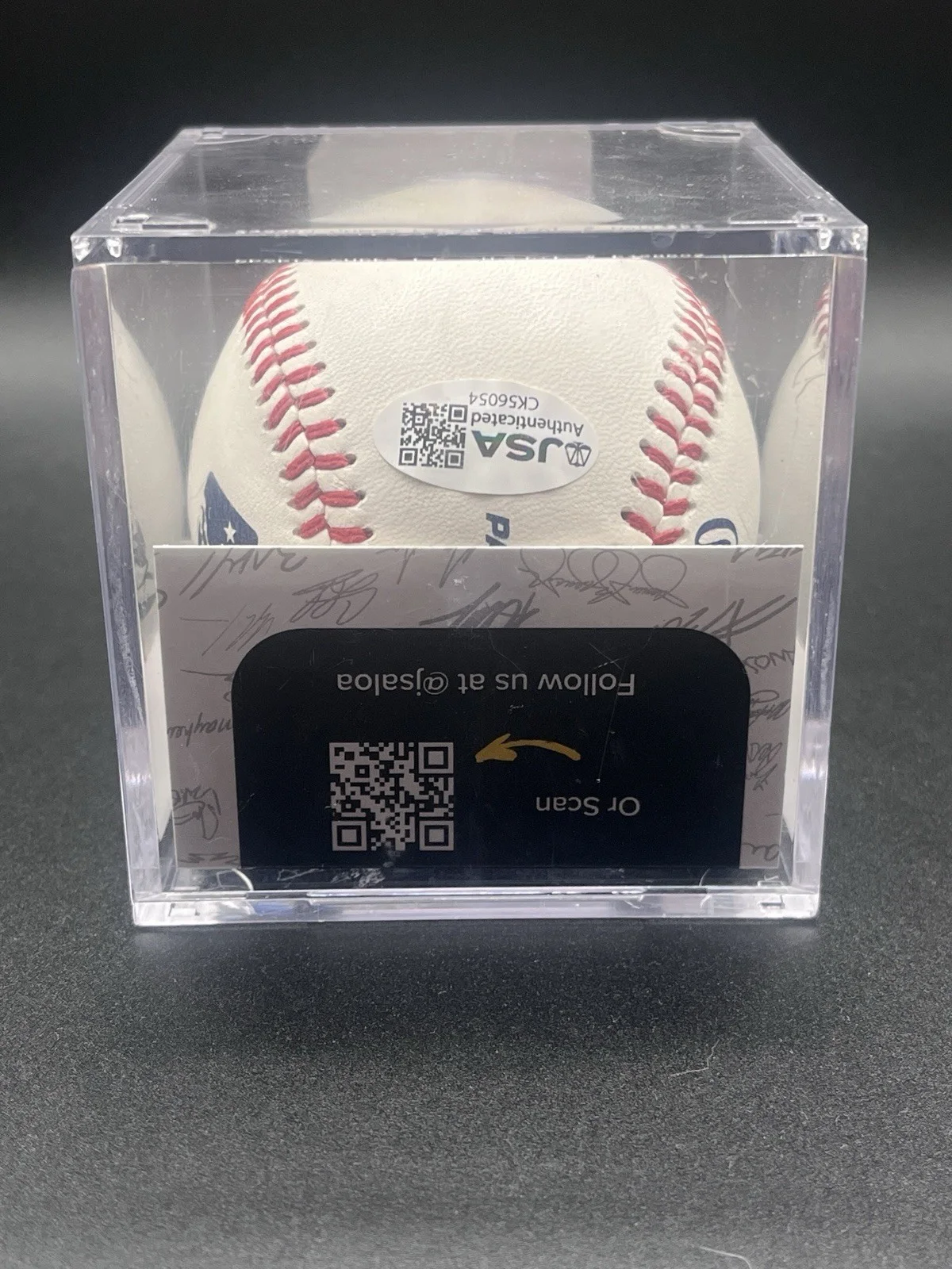 Kevin Costner — Kevin Costner Actor Signed/Autographed OMiL Baseball JSA Certified CK56054, image 2