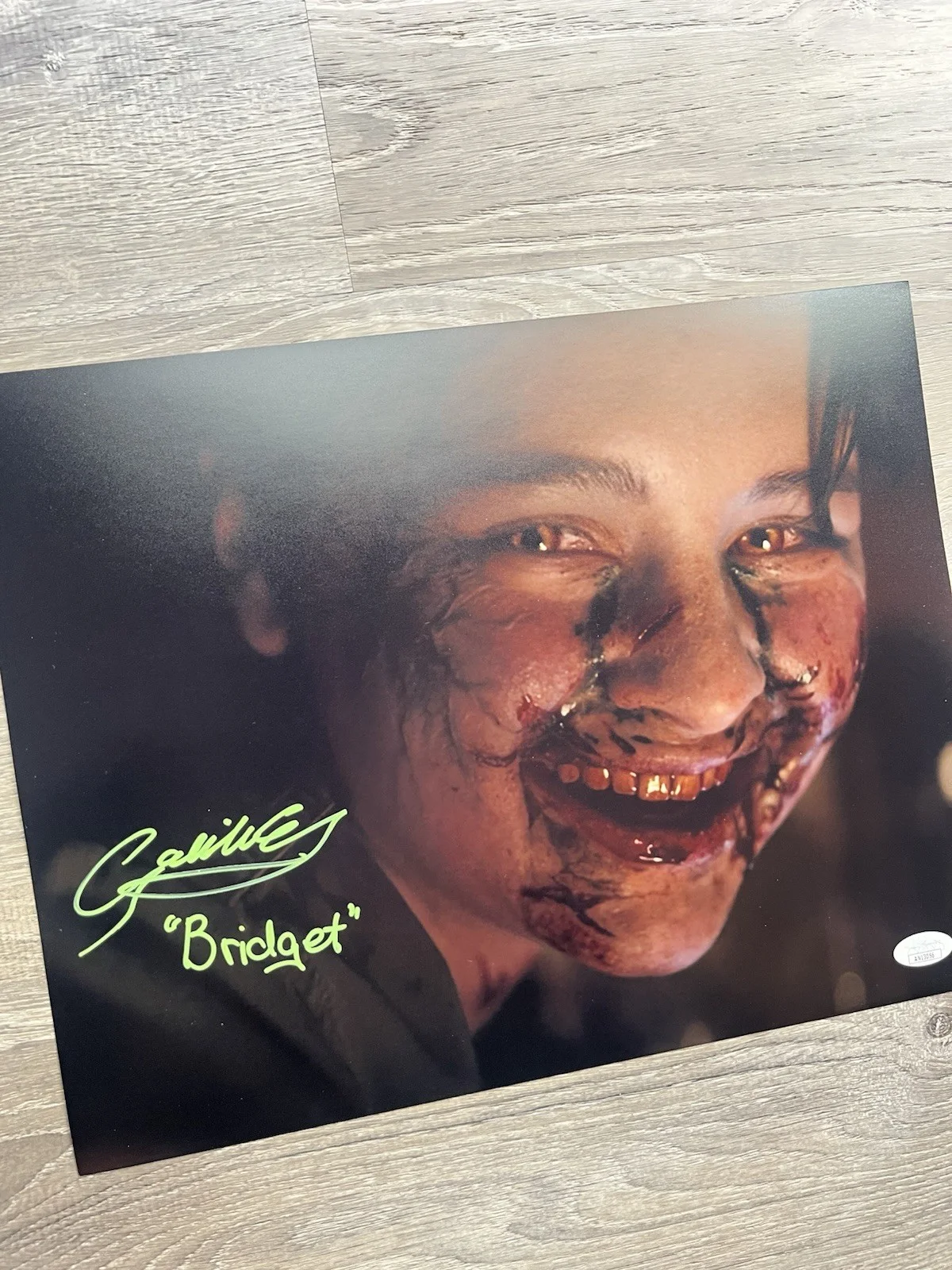 Gabrielle Echols — Gabrielle Echols Signed Evil Dead Rise 11x14 Photo JSA COA Horror Autograph, image 5