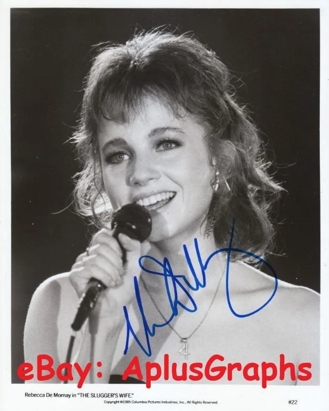 Rebecca DeMornay — REBECCA DeMORNAY... The Slugger's Wife - SIGNED