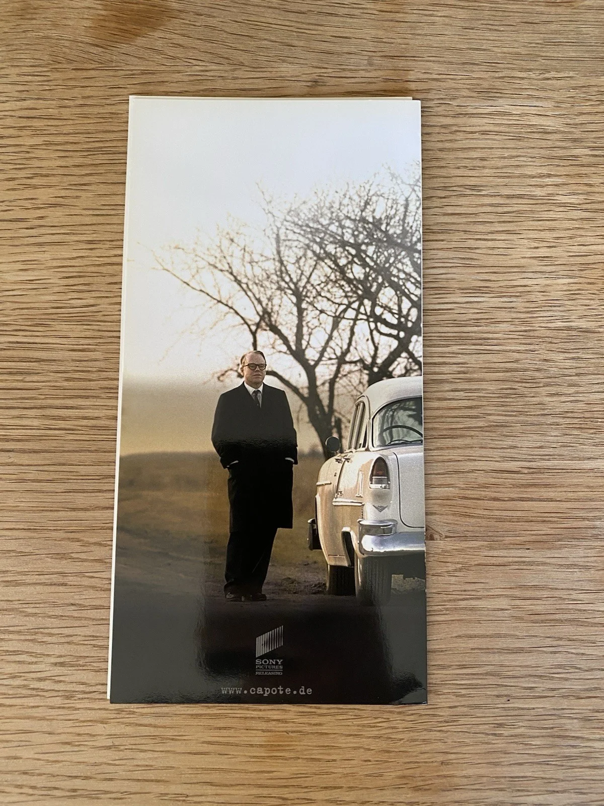 CAPOTE - GERMAN PRESS SCREENING TICKET & BROCHURE - 2005, image 2