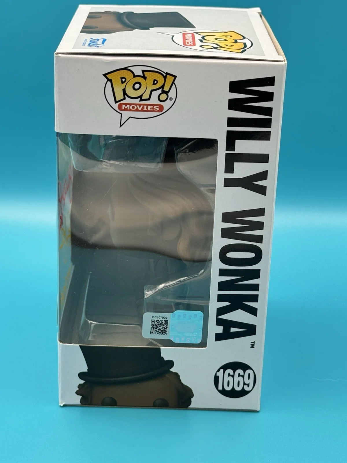 Quad Signed Willy Wonka From The Chocolate Factory Funko Pop With OCC COA, изображение 3