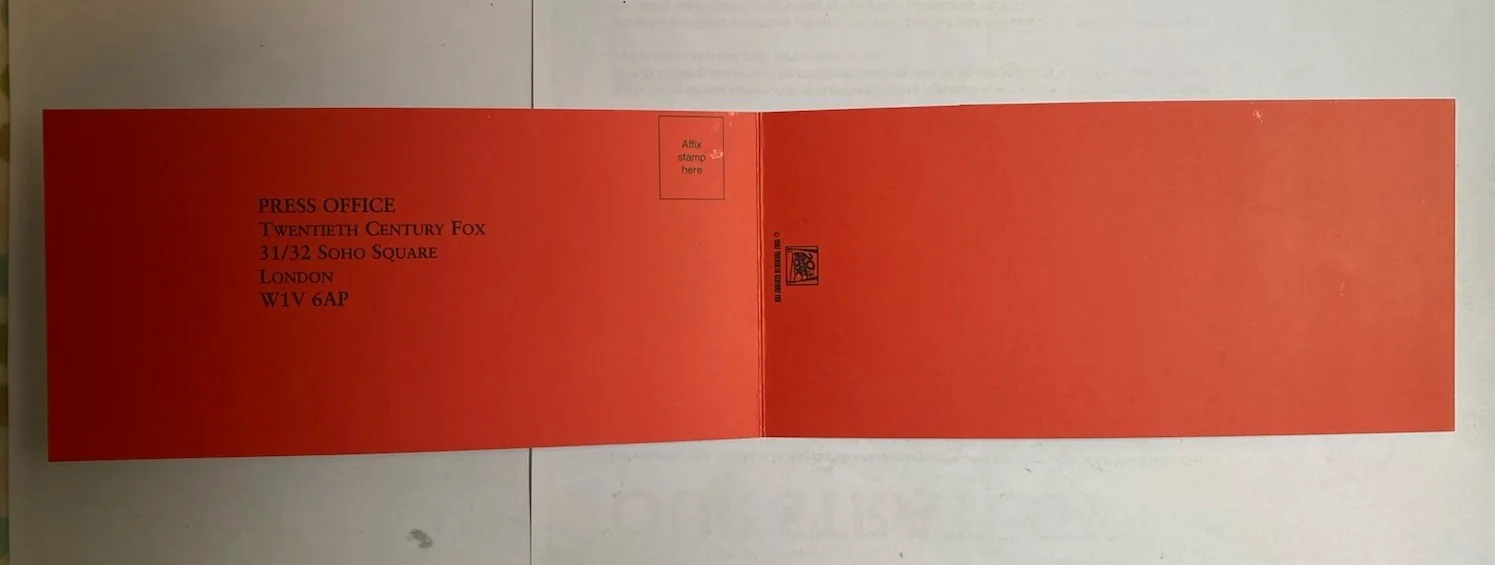 VOLCANO - MULTI MEDIA SCREENING TICKET / APPLICATION - London 14/07/97, image 3