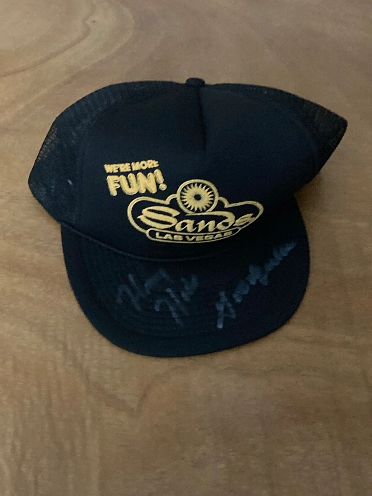 3 HENRY HILL GOODFELLAS AUTOGRAPHED SIGNED SANDS CASINO HAT 2 FITZGERALDS HATS, image 3