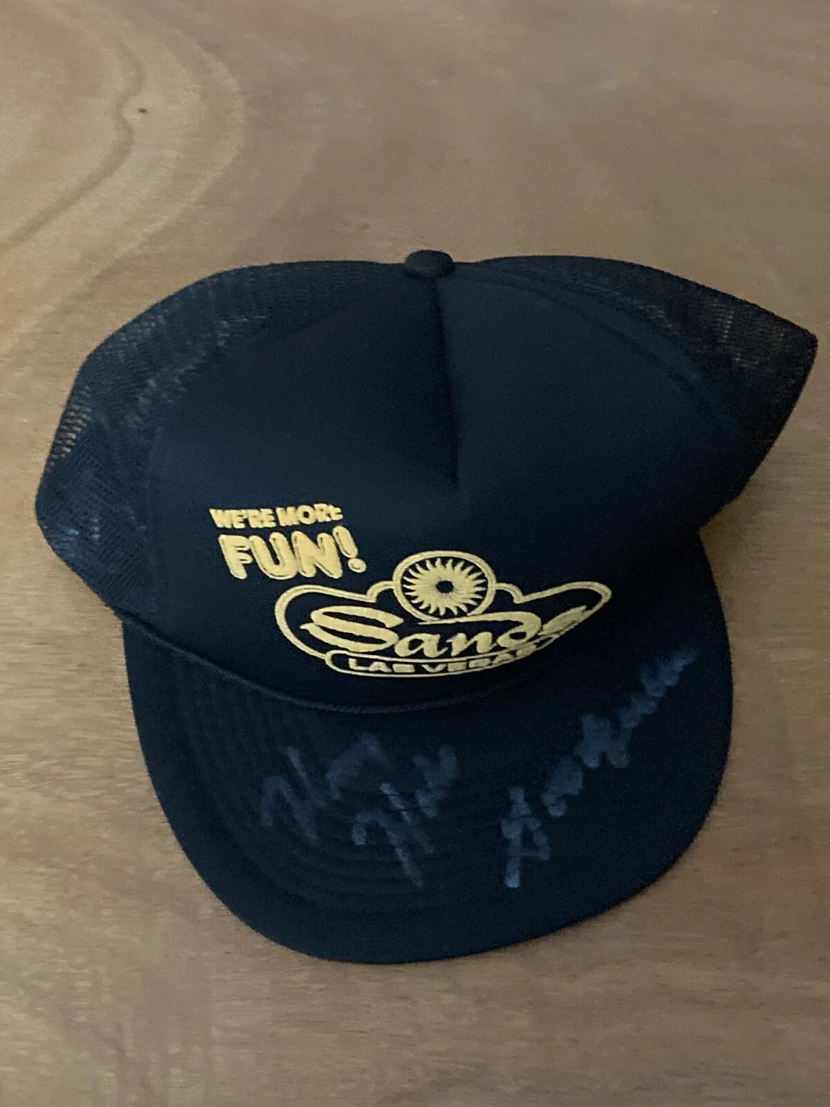 3 HENRY HILL GOODFELLAS AUTOGRAPHED SIGNED SANDS CASINO HAT 2 FITZGERALDS HATS, image 5