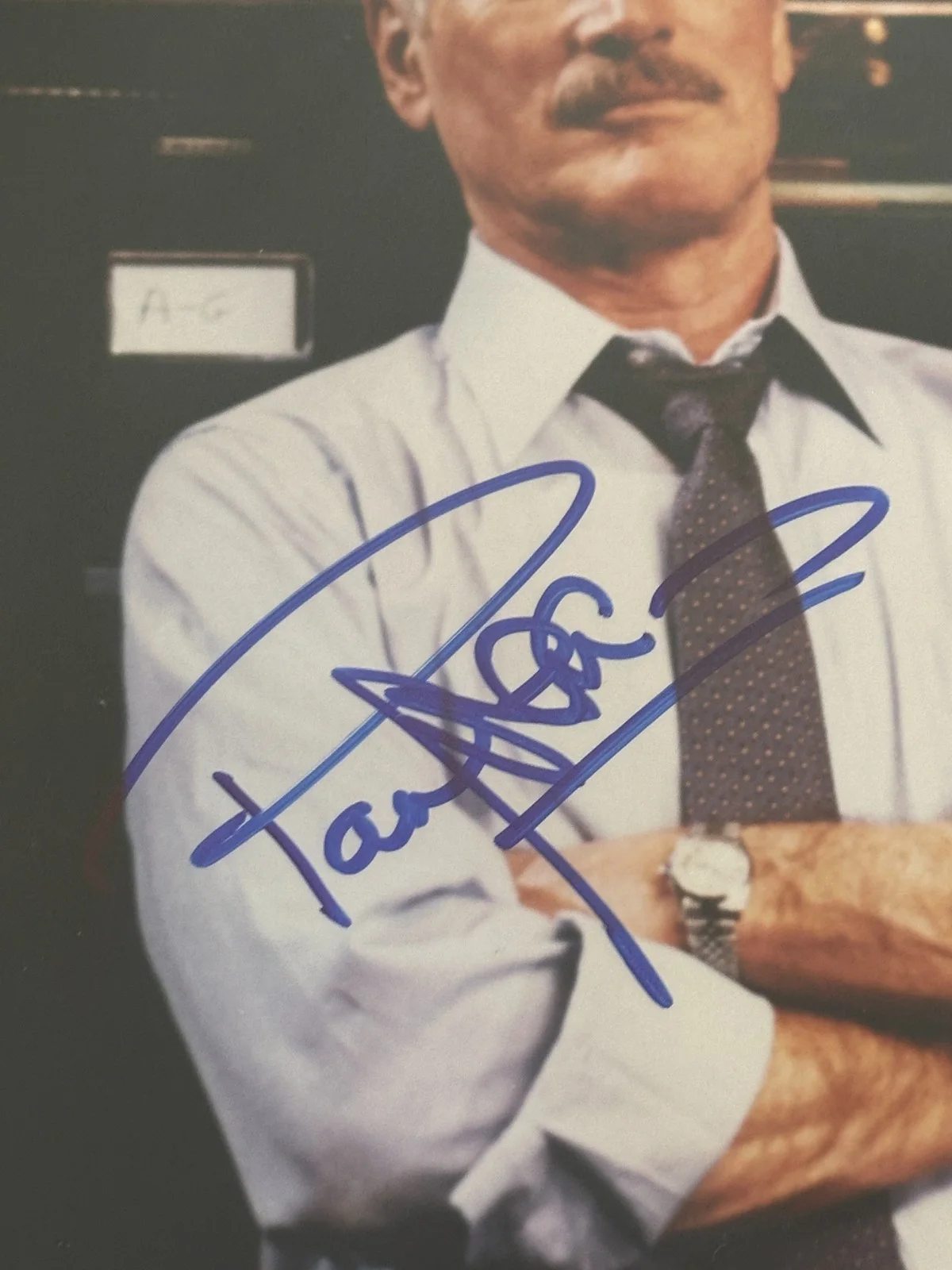 PAUL NEWMAN — PAUL NEWMAN Signed 8 X 10 PHOTO Beckett Encapsulated, image 2