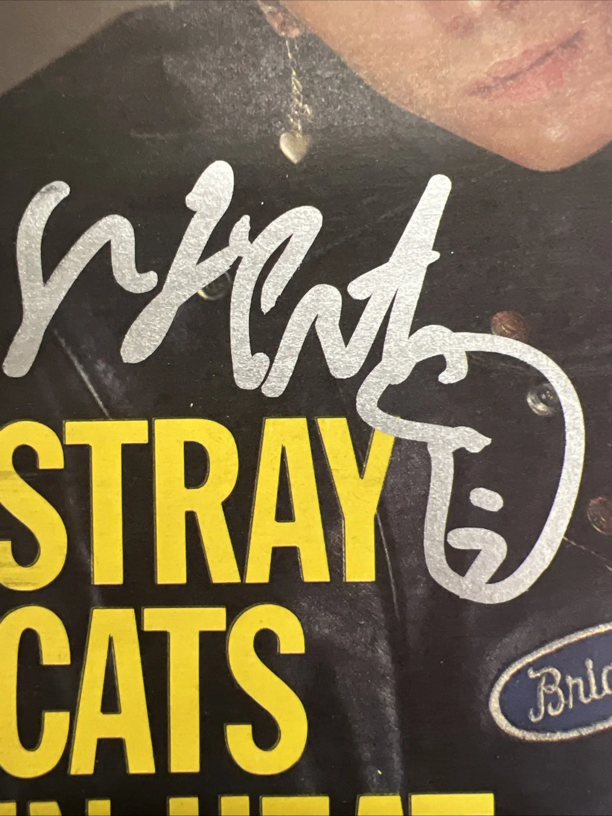 STRAY CATS Signed Rolling Stone Magazine Signed BRIAN SETZER, ROCKER & SLIM JIM, image 2