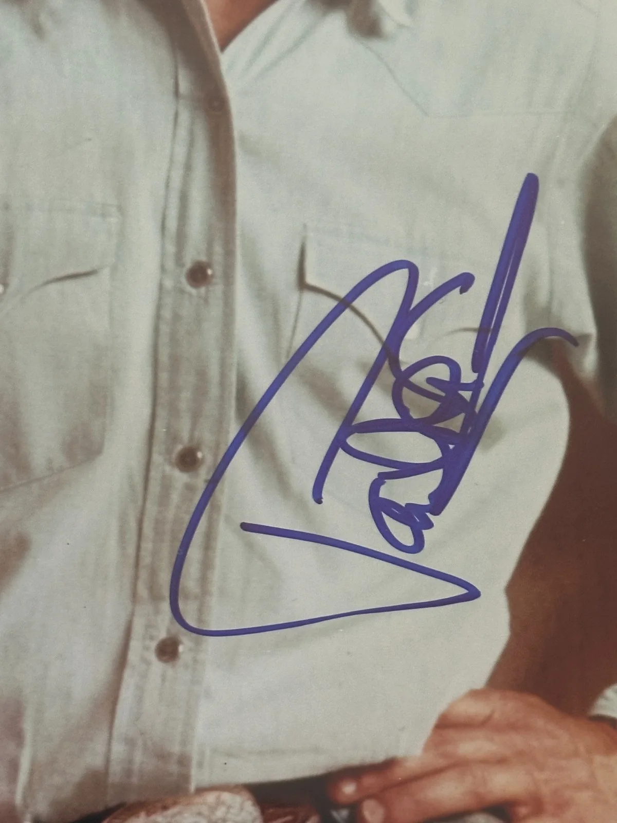 PAUL NEWMAN — PAUL NEWMAN Signed 8 X 10 PHOTO Beckett Encapsulated (BAS), изображение 2