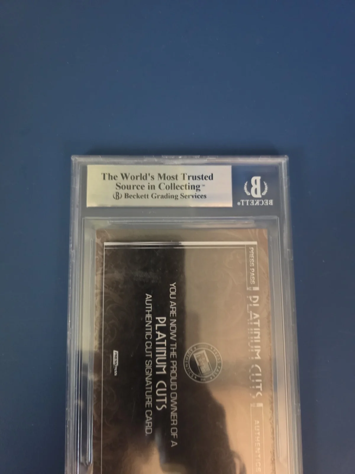 Fred Macmurray — Fred MacMurray Press Proof Platinum Cuts Authenticed by Beckett 1/1, image 5