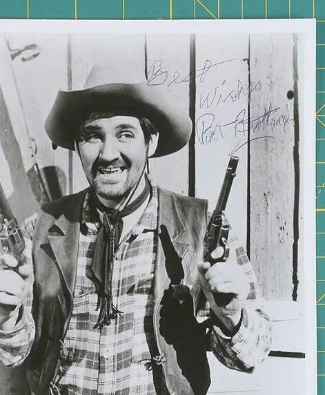 PAT BUTTRAM — PAT BUTTRAM American Actor Photo Autographed Inscribed / Signed T, image 2