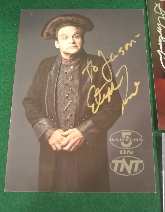 Lot of 5 Autographed photos Star Trek - Shimerman Trinneer Phillips Hardin Furst, изображение 2
