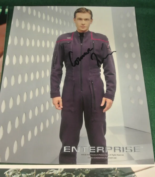 Lot of 5 Autographed photos Star Trek - Shimerman Trinneer Phillips Hardin Furst, изображение 4