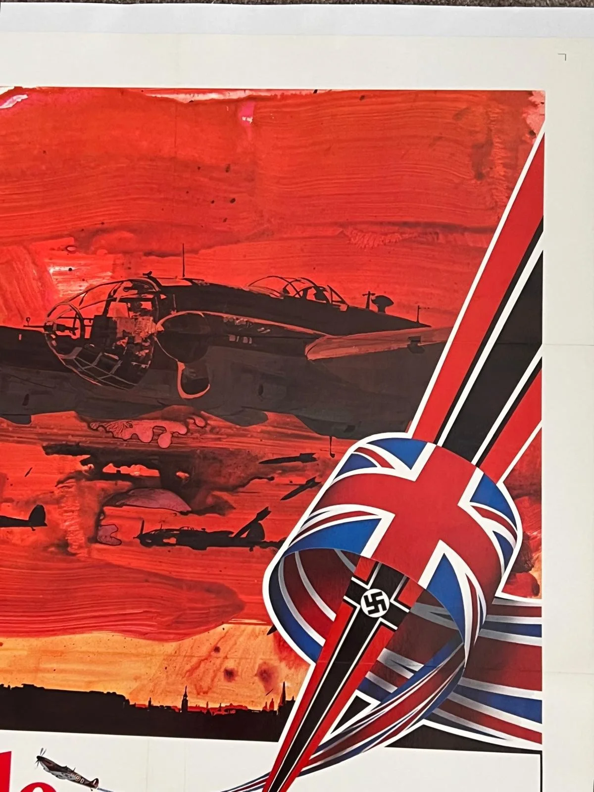 Battle of Britain 1969 Original US 1 Sheet (A) LINEN BACKED 27X41" Film Poster, изображение 3