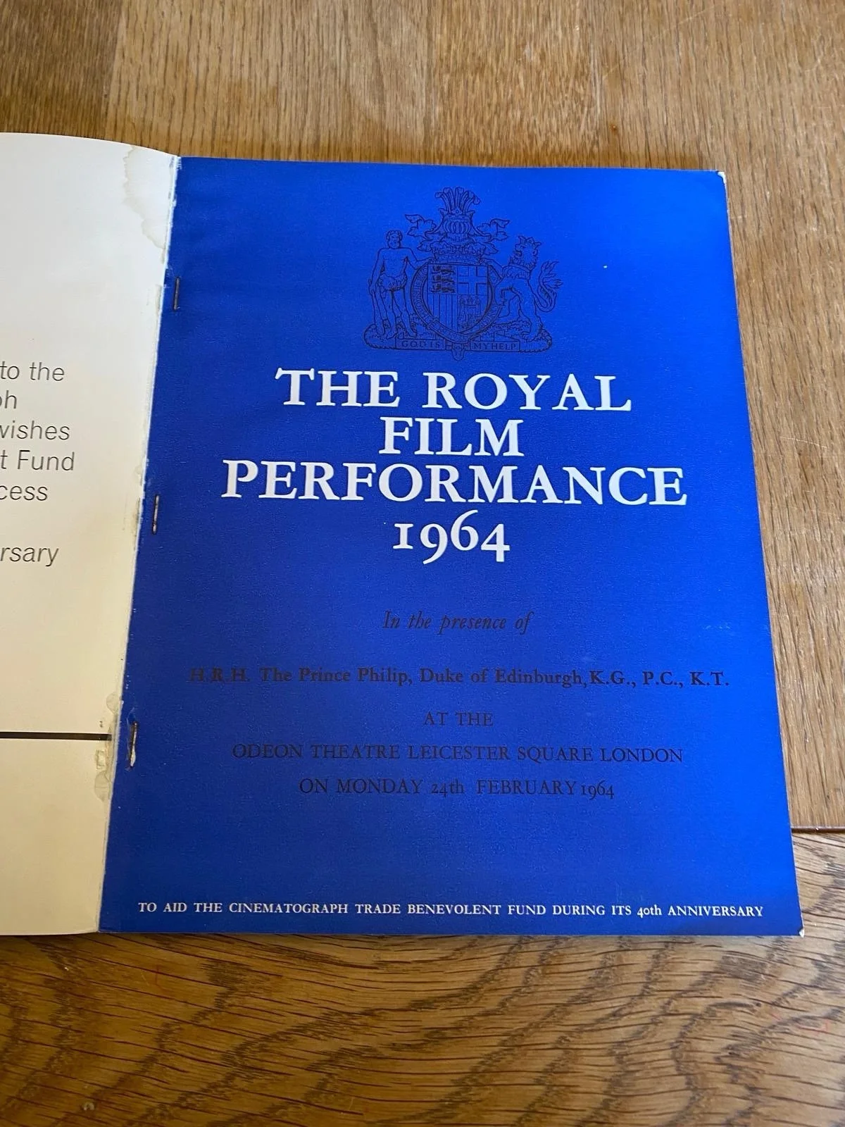 MOVE OVER DARLING - ROYAL FILM PREMIERE BROCHURE ODEON THEATRE LONDON 24/02/64, изображение 4