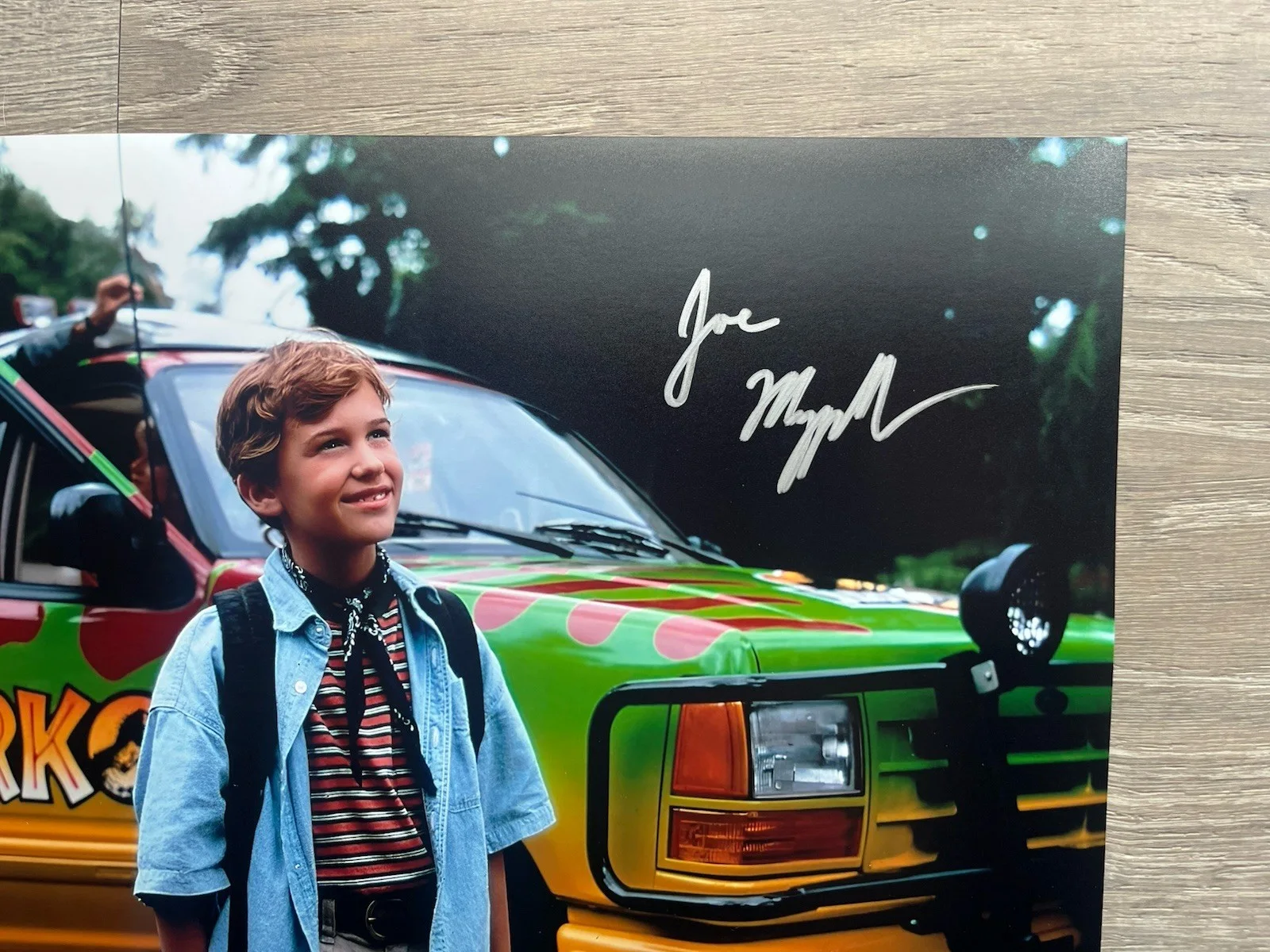 Joseph Mazzello — Joseph Mazzello Signed Jurassic Park 11x14 Photo Beckett COA Tim Murphy, image 3