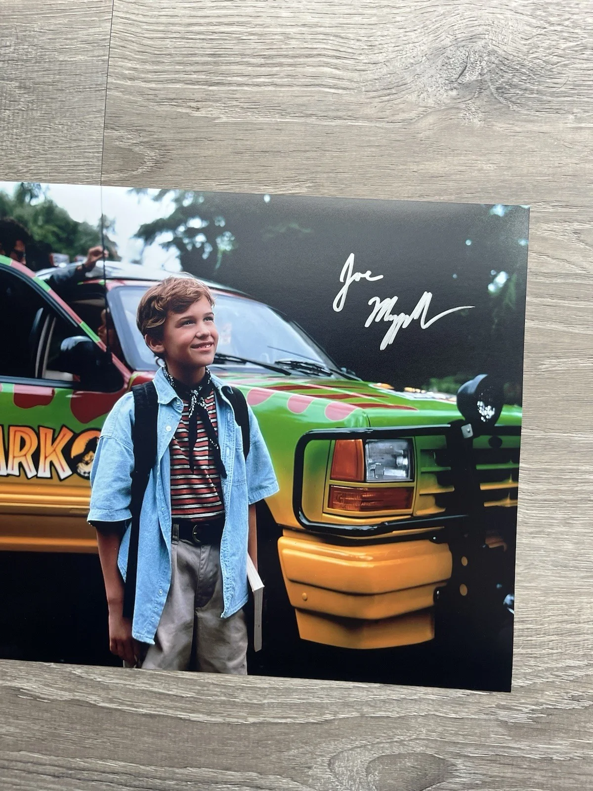 Joseph Mazzello — Joseph Mazzello Signed Jurassic Park 11x14 Photo Beckett COA Tim Murphy, image 5