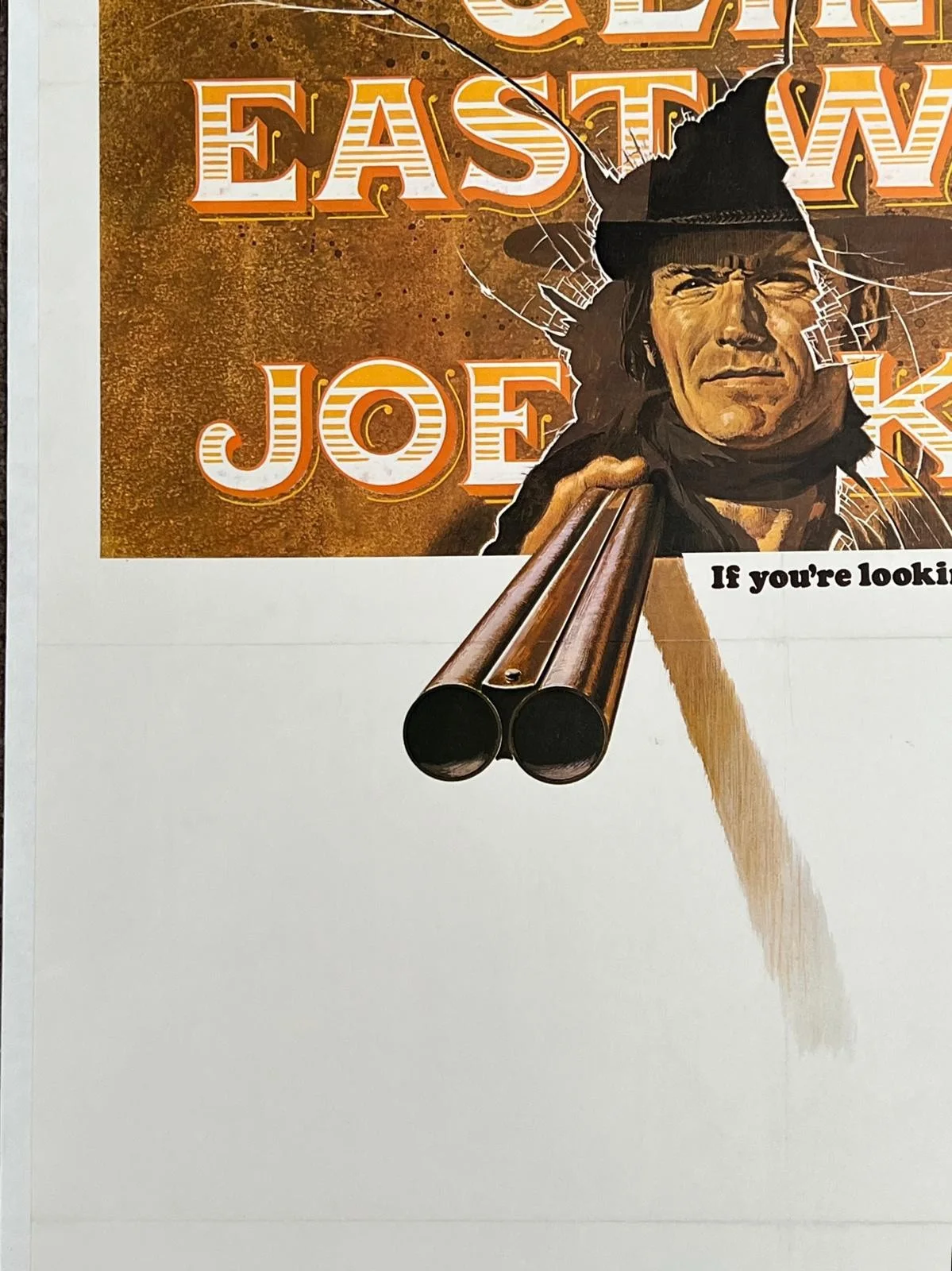 Joe Kidd US One Sheet 1972 Original LINEN BACKED Film Poster 27x41", image 4
