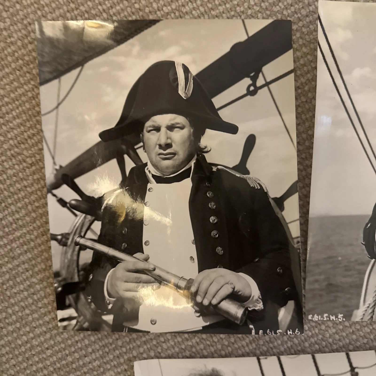 BILLY BUDD STILLS X 5 - Peter Ustinov, Robert Ryan & Terence Stamp - Candid, image 3