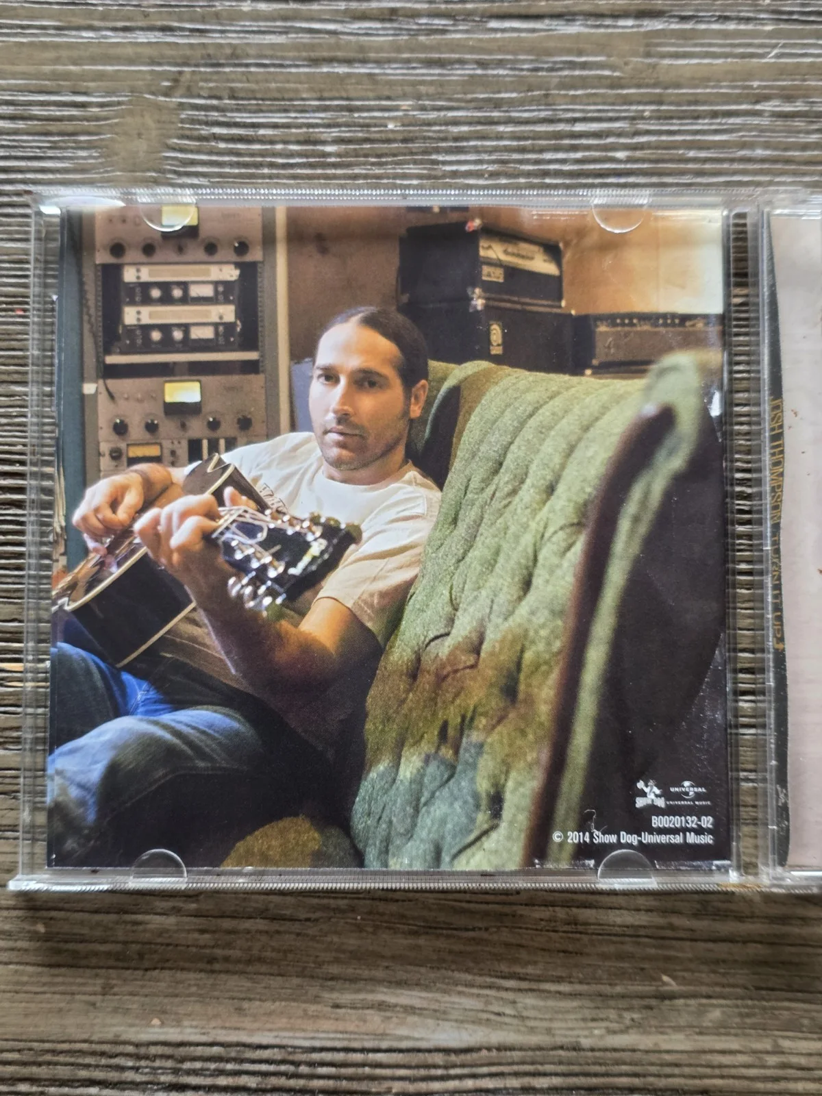 Josh Thompson, Turn It Up, Auto CD Signed, 2014, image 2