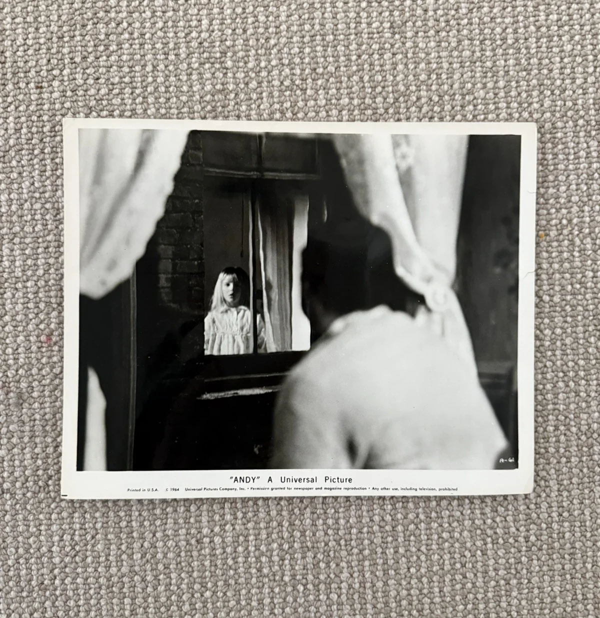 ANDY with Norman Alden & Tamara Daykarhanova Original Film Still - 1975 - Rare, изображение 3