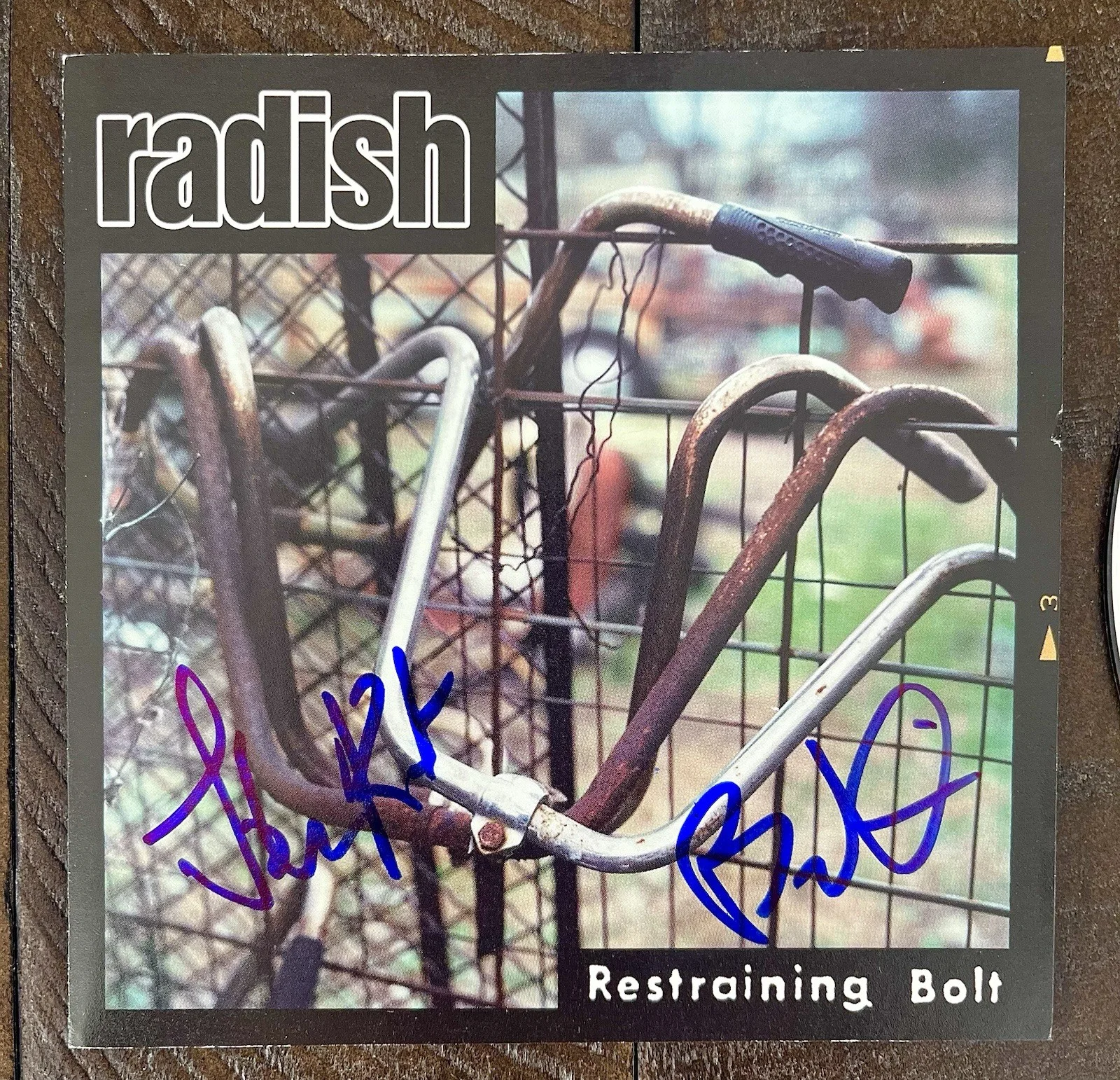 Radish - Restraining Bolt SIGNED CD AUTOGRAPHED Ben Kweller & John Kent RARE OOP, image 2