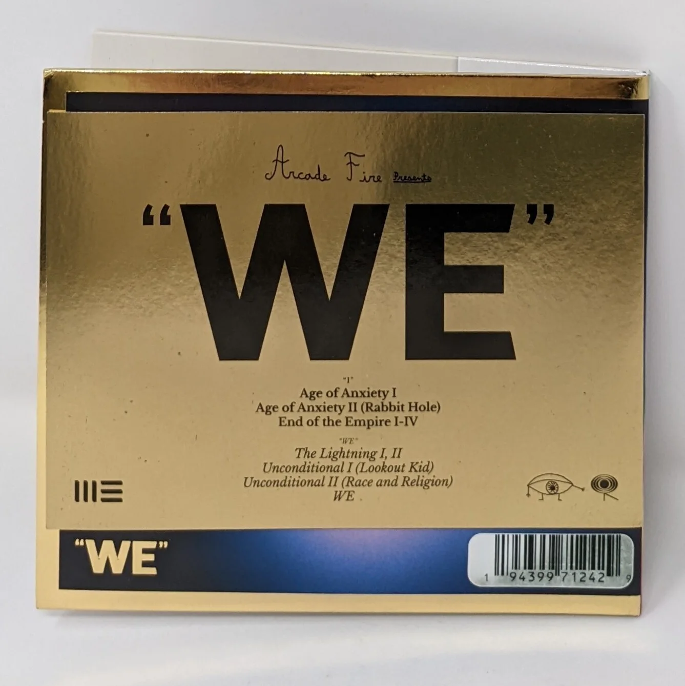 Arcade Fire With We CD With Signed Art Card 2022 Full Band Autographed, image 4