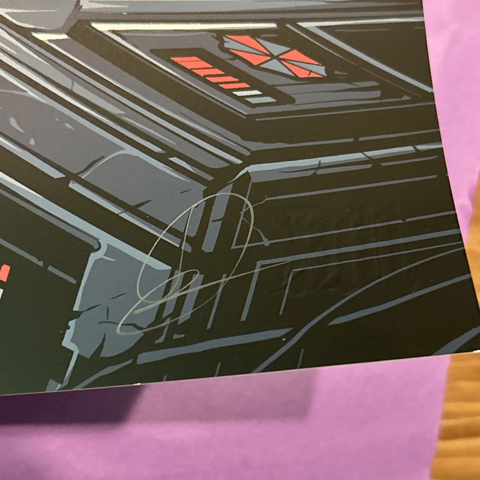 Terminator Poster Signed by Dan Mumford Silver Ink Numered /12, image 3