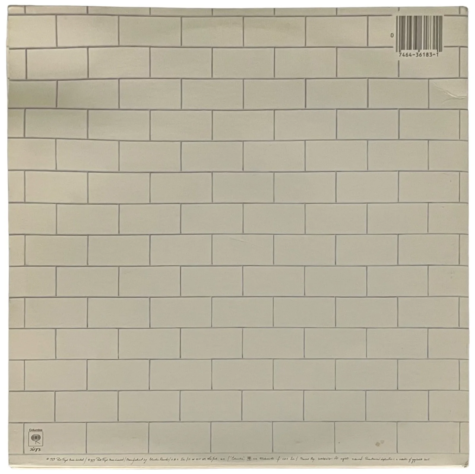 ROGER WATERS SIGNED PINK FLOYD THE WALL VINYL RECORD PSA COA AD48305, изображение 2