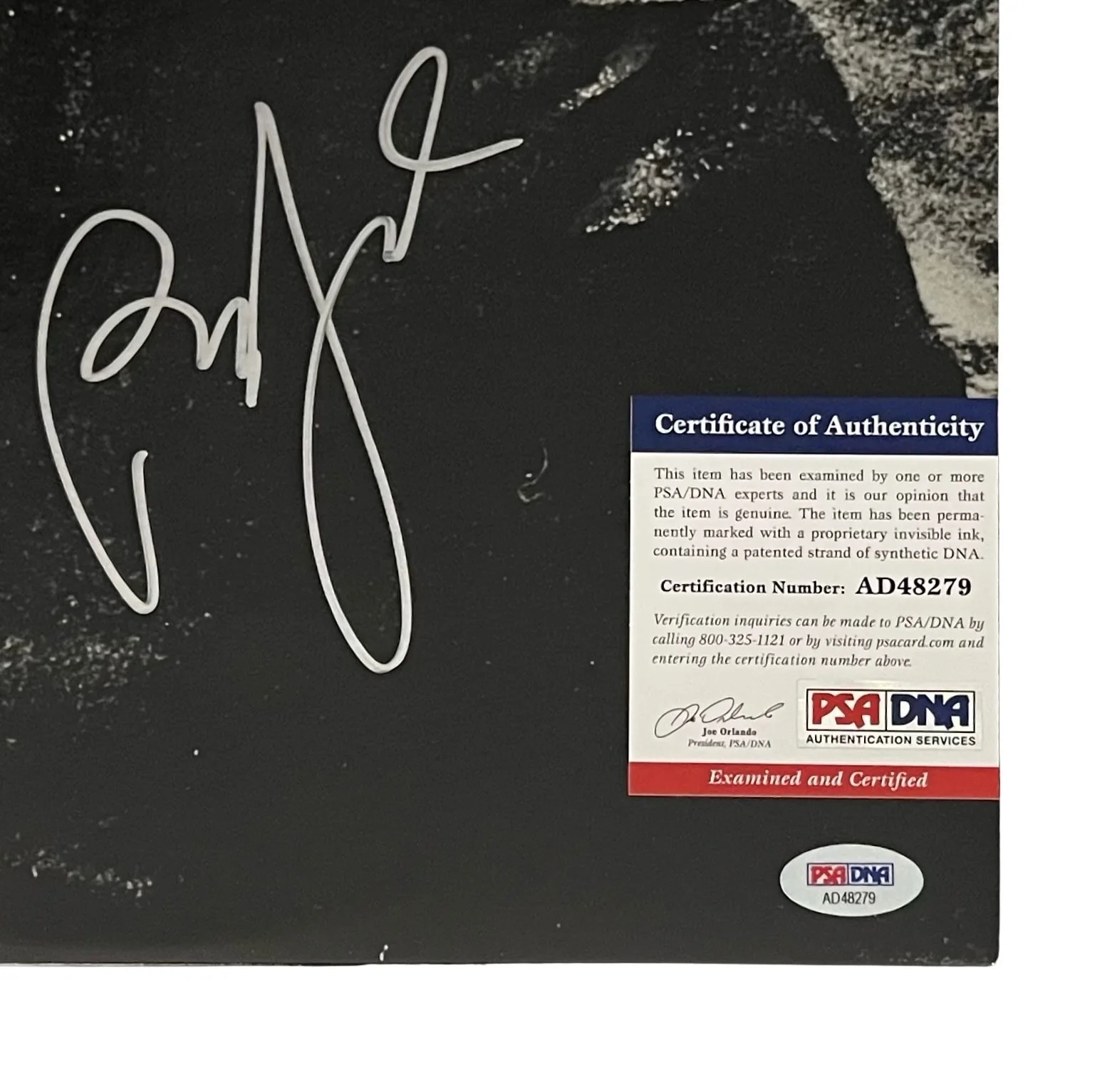 BILLY JOEL SIGNED COLD SPRING HARBOR VINYL RECORD PSA COA AD48279, image 3